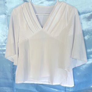 Blouse white: size L chica